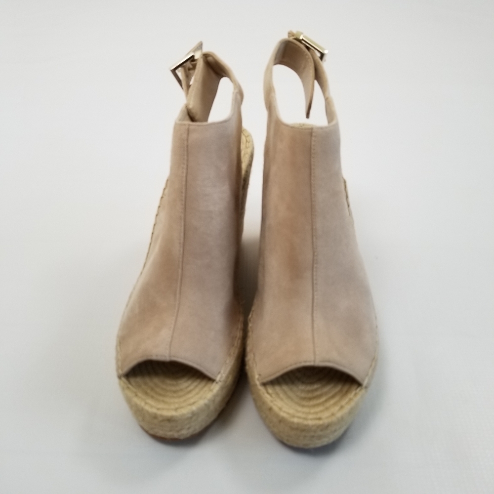 Kenneth Cole New York Olivia Espadrille Peep-Toe Wedge Sandals Shoes Size 11 - Picture 3 of 12